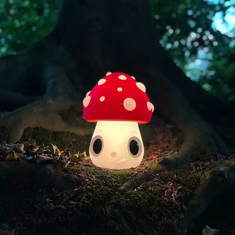 大眼仔 香菇夜燈