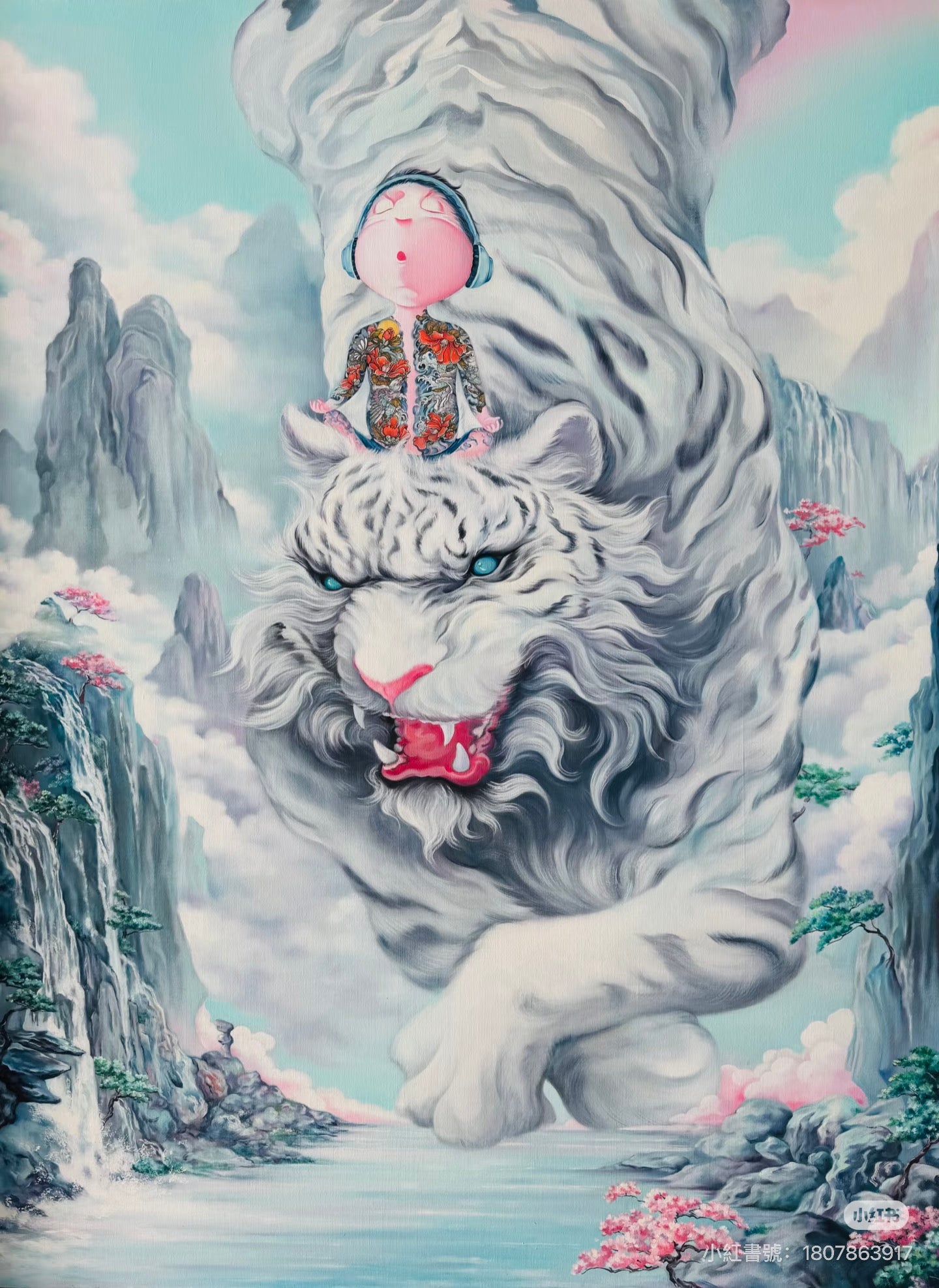 神話故事·白虎|限量原畫