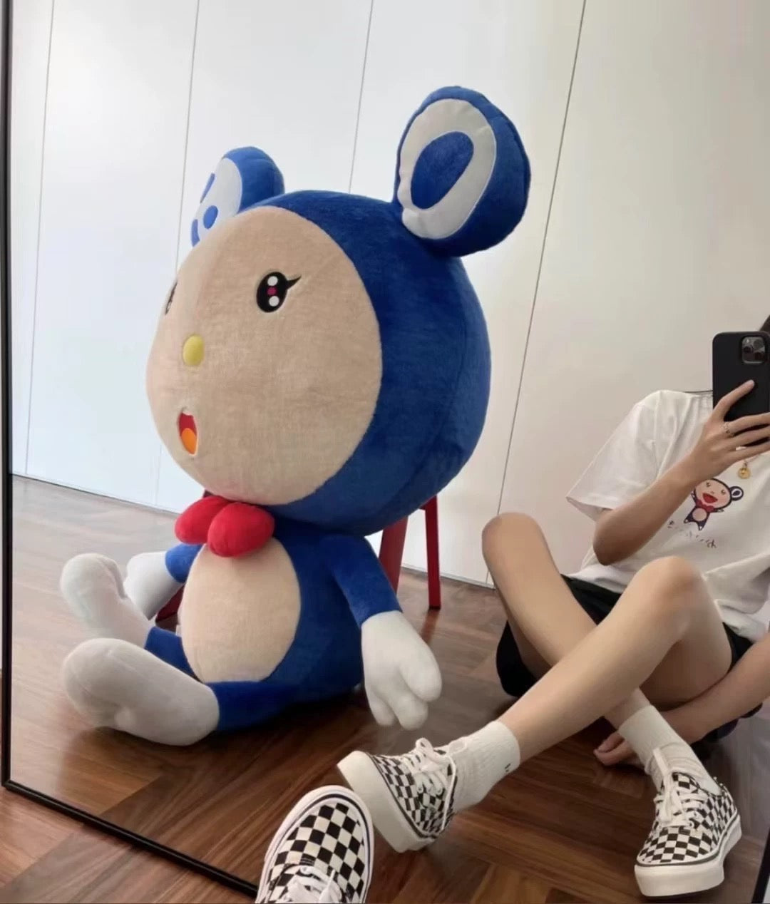 超大號 Dob玩偶 (藍）