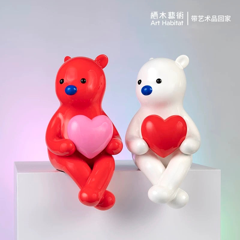 心（紅熊粉心款）