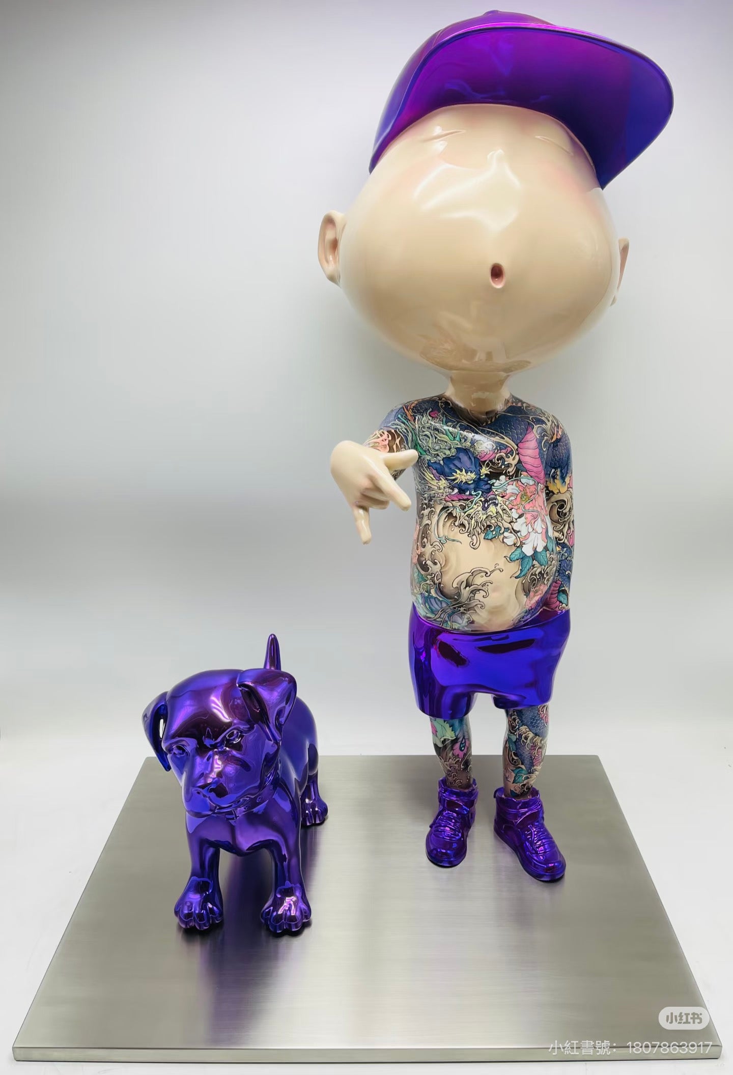 紋身男孩與小發｜限量手繪原作