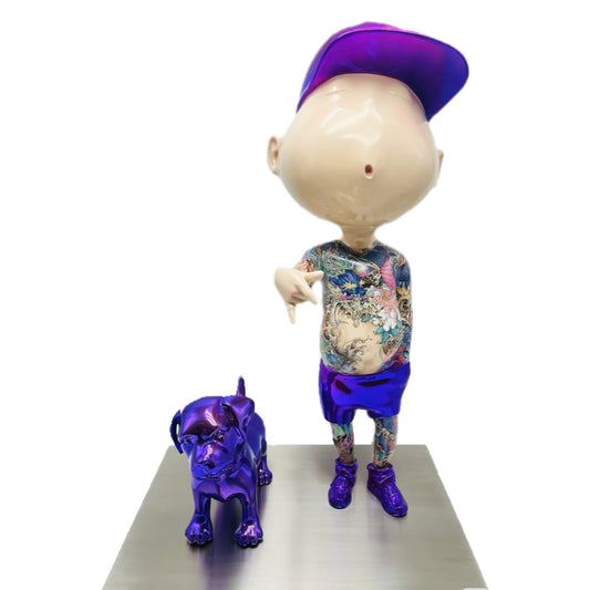 紋身男孩與小發｜限量手繪原作