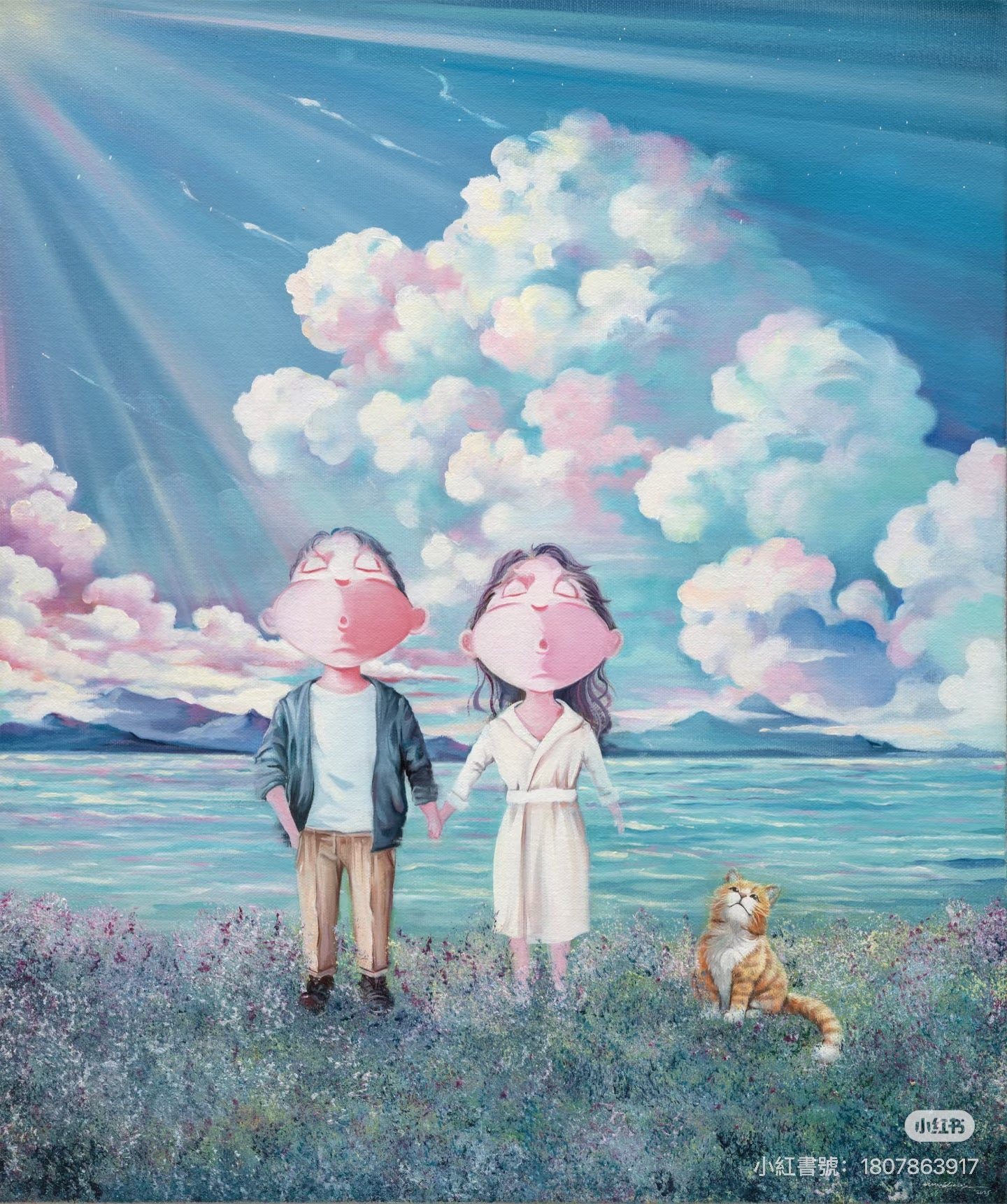 假期的某一天｜限量油畫原作